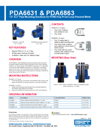 Thumbnail of document Manual - PDA6863 Pipe Mounting Kit